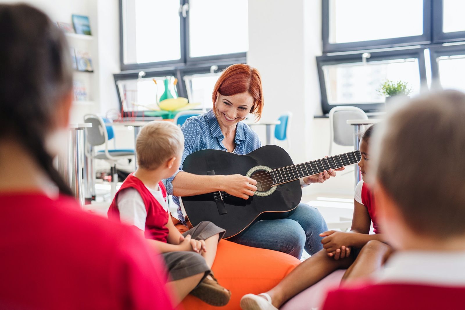 Acoustically treated lesson rooms at Narellan Music Centre